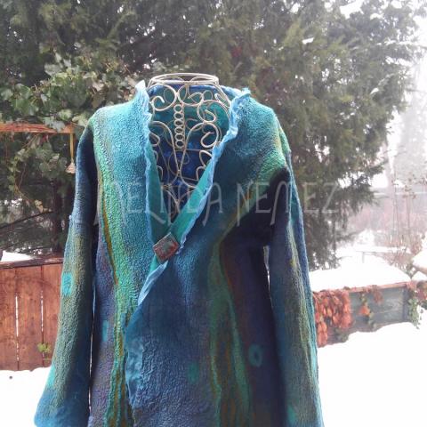 Melinda Nemez Felt Coat, Tunic - 20170202-142540