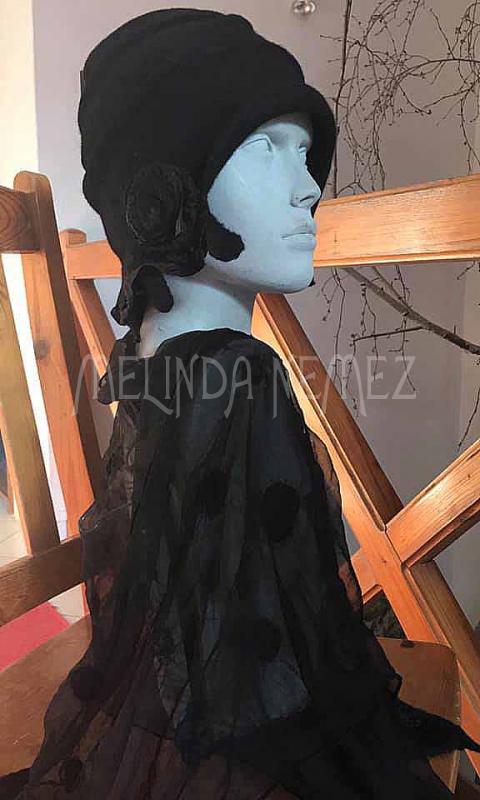 Melinda Nemez Felt Hat - 20201026-01